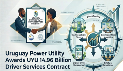 Uruguay Power Utility Awards UYU 14.96 Billion Driver Services Contract to S R...